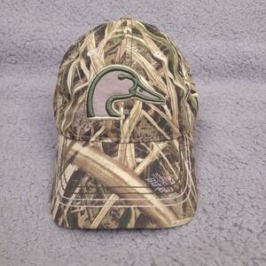 Ducks Unlimited Mossy Oak Camo Shadow Grass Blades Duck Hunting Ball‎ Cap Hat